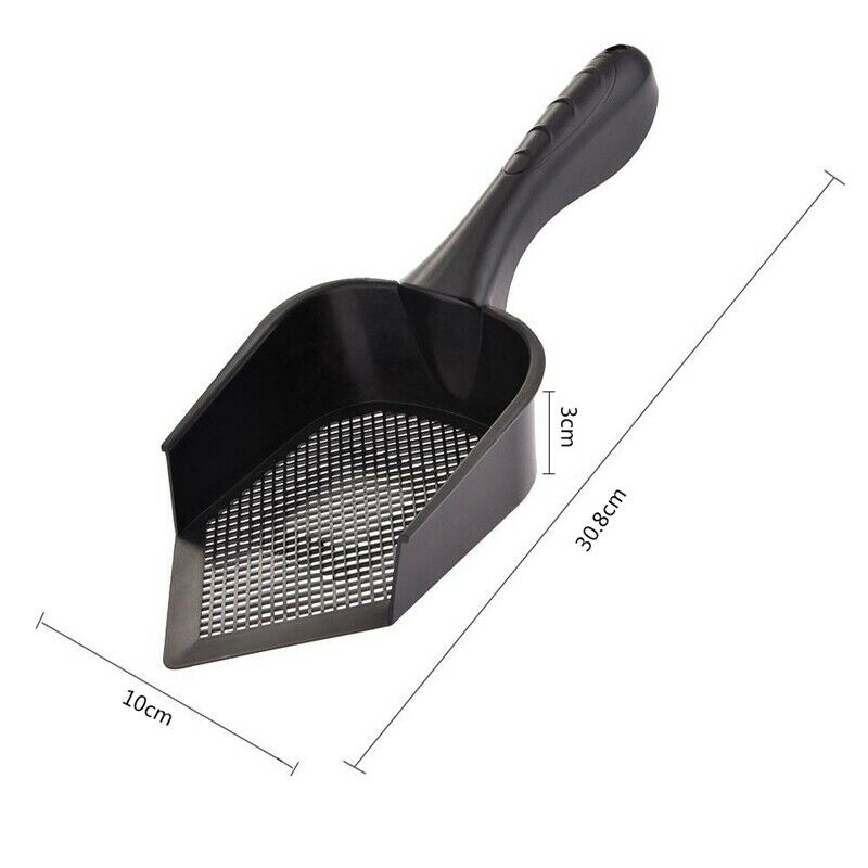 Indoor Portable Durable Plastic Practical Cleaning Cat Pet Litter Scoop Wit