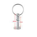 Quick Release Pin With  6.3X40 Mm For Top Cover Hinges For Boats