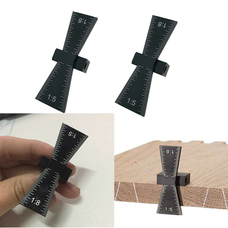 2 Pieces Dovetail Marker 1:5 and 1:8 Slopes