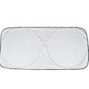Folding Jumbo Front Rear Car Vehicle SunShade Auto Visor Windshield Block Cover
