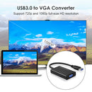 Portable USB 3.0 to VGA Converter for Monitor PC 1080P HD Video Display Adapter
