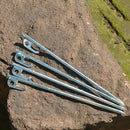 5Pcs Heavy Duty 304 Stainless Steel Camping Awning Tent Stake Peg For Ancho W8L7