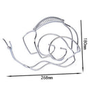 Snail Design Wine Bottle Steel Holder Rack Table Stand Decor