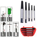 5X Screw Extractor Set Drill Bits Broken Damaged Bolt Remover Accessories Kit ME