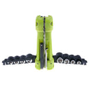17 in 1 Protable Folding Outdoor Multifunction Screwdriver Bottle Opener Tool