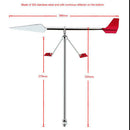 Professional Wind Direction Indicator Light Bearing Wind Suspension