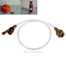 Outdoor Camping Propane Gas Refill Adapter LPG Flat Cylinder Tank Coupler Valve