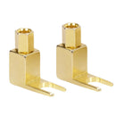 8 pcs total Hi-end Banana to Spade Adapter Plug/Speaker Cable Connector [Wy