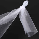 10 yards x 48cm Organza Tulle Roll Sheer Wedding Bow Table Chair Wrap Decor
