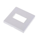 Screwless Wall Plate Outlet Cover 1 Gang Standard Size Compatible Switch etc