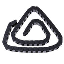 10 x 20mm Black Plastic Drag Chain Cable Carrier For CNC Router Mill M&O