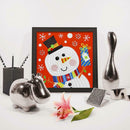 5D DIY Special Shaped Diamond Painting Christmas Snowman Cross Stitch Kits
