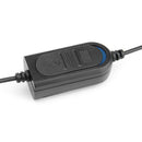 3.5mm Wired Monaural Headset with Noise Cancelling Mic for PS4 Controller