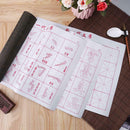 5X No Ink Magic Water Writing Cloth Brush Gridded Fabric Mat Calligraphy AYL