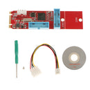 Magideal 2 Port 19Pin USB3.0 NGFF M.2 B M Key Board Adapter Card Converter