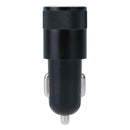 Metal Dual USB 2.1A Car Cigarette Lighter Adapter Charger(Black) A