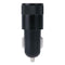 Metal Dual USB 2.1A Car Cigarette Lighter Adapter Charger(Black) A