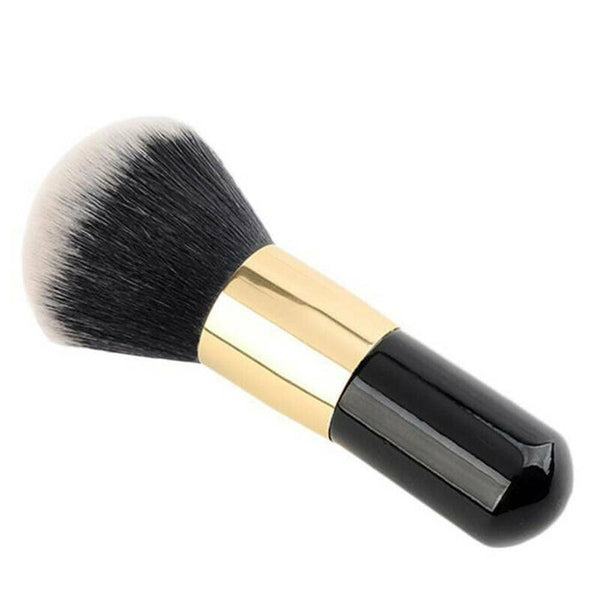 Large Black Soft Powder Big Blush Flame Brush Foundation Make Up Beauty Tools