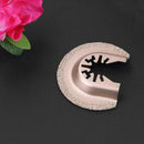 64mm 1pc Half Circle Diamond Quick Release Oscillating Saw Blade DIY Tool