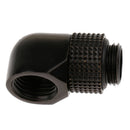 Barrow Brass G1/4 Inches Thread 90 Degree Rotary Joint Fitting Adapter Black