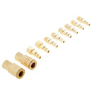 10 Pieces Quick Coupler Set Air Hose Connector Fittings Joint Rust Proof
