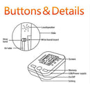Homeuse Health Care Digital Lcd Upper Arm Blood Pressure Monitor Heart Be_