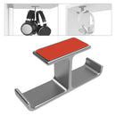 Headset Holder with Aluminum Adhesive Under Desk Headphone Stand for All He