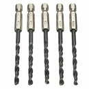 15pcs HSS Metric Drill Bit Set Titanium Coated Twist Drills Metal Wood BNC