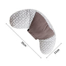 Kids Car Styling Neck Headrest Cushion Car Seat Shoulder Belt Pillow (Grey)