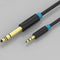 5x 3.5mm To 6.5/6.35mm Adapter Aux