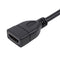 Hdmi Female To Male Left Angle Extension Cable Tv Lead 2.0 High Speed Ether V7O3