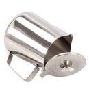 Stainless Steel Pull Flower Espresso Frothers Frothing Garland Cup Milk Jug I7Y4