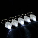 LED Light Lamp White Bright Mini Keychain Flashlight Key Ring L9N2. A3M9