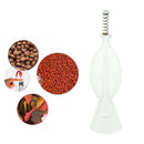 Crystal Feeding Cup Aquarium Fish Feeder Food Feeding Cup Round