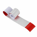 2 inch x 10ft 3 Meters Night Reflective Safety Warning white red Tape Strip B5E7