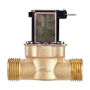 Ac 220V 1/2 Inch Solar Water Heater Solenoid Valve Normally Closed Inlet Va P3X9