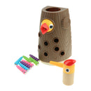 Kids Woodpecker  Caterpillar Catching