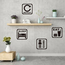 Handmade Wall Stickers Waterproof Mural Wall Decor Art Decals Kindergarten