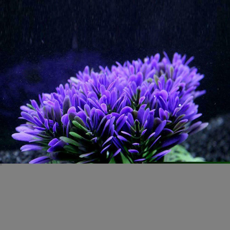 Plastic Artificial Water Green Grass Plant Aquarium Fish Ornament Tank HOT M6S2