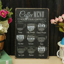 Industrial Tin Wall Decor Sign Bar Pub Club Poster Plaque 20x30cmCoffee