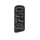 For  D750 Name Plate Front Name Cover Camera Replacement Repair Part