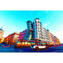 Colorful Street View Paper Puzzles 1000pcs Adults Kids Jigsaw Assemble Toys