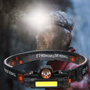 Waterproof Head Torch Headlight LED USB Rechargeable Headlamp Work light  AU