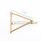 2pcs Geometric Hair Clips Women Triangle Barrettes Hairpins Jewelry Gift