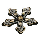 2 Pieces Love Heart Flowers Patches Applique Decoration For Clothes