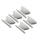 5x  Nylon Door Catch Stopper Holder Cabinet Cupboard RV Sail Caravan Cargo White