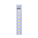 1pc 8 SMD LED PCB Short Rectangle Light Source Aluminum Plate For USB Lighting3C