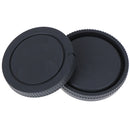 2Pcs Micro camera rear lens cap+body front cover kit for A3000 A5000 a5100 A6000