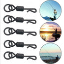 Quick Change Ring Swivels Size 8 and 11 Carp Fishing Tackle Black Rig Link T6V8