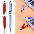 2 Pieces 32GB USB 2.0 Flash Drive, Capacitive Stylus Touch Screen 3 in 1